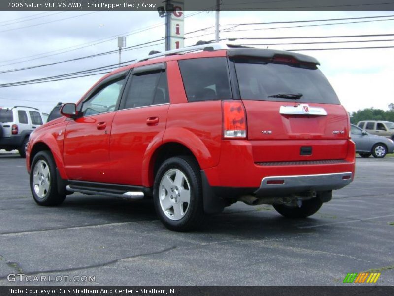 Chili Pepper Red / Gray 2006 Saturn VUE V6 AWD