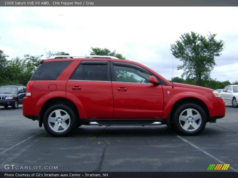 Chili Pepper Red / Gray 2006 Saturn VUE V6 AWD