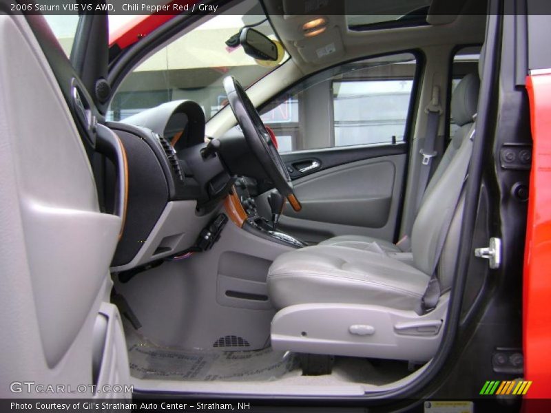 Chili Pepper Red / Gray 2006 Saturn VUE V6 AWD