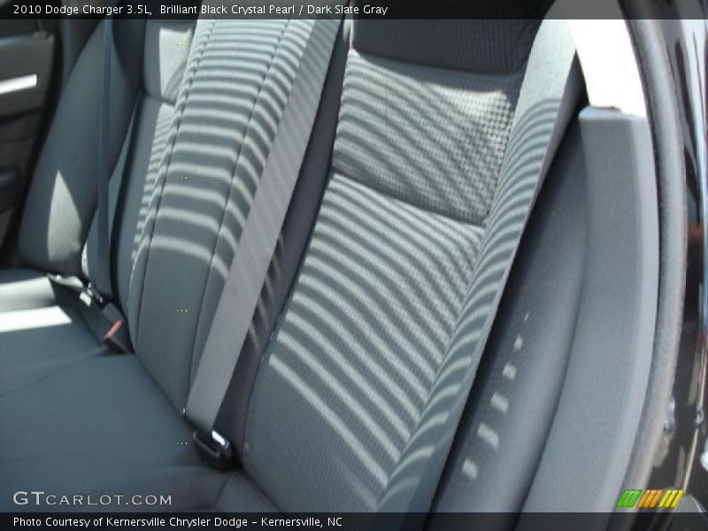 Brilliant Black Crystal Pearl / Dark Slate Gray 2010 Dodge Charger 3.5L