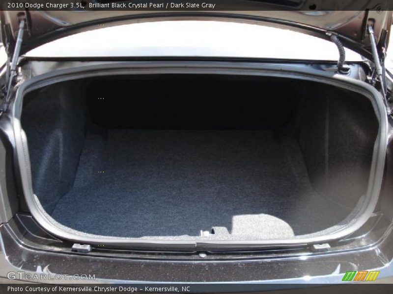 Brilliant Black Crystal Pearl / Dark Slate Gray 2010 Dodge Charger 3.5L