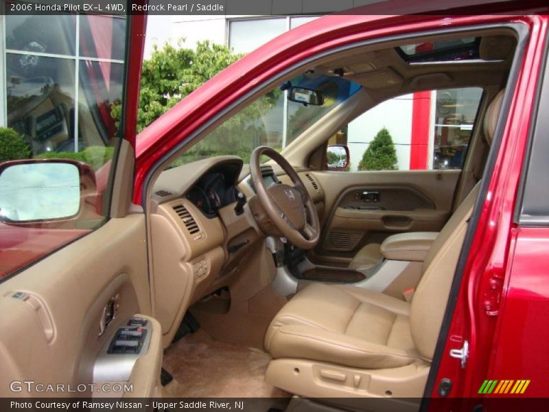 Redrock Pearl / Saddle 2006 Honda Pilot EX-L 4WD
