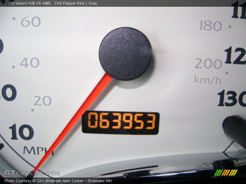 Chili Pepper Red / Gray 2006 Saturn VUE V6 AWD
