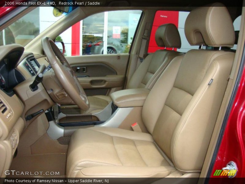 Redrock Pearl / Saddle 2006 Honda Pilot EX-L 4WD