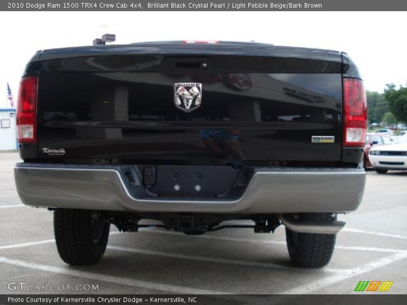 Brilliant Black Crystal Pearl / Light Pebble Beige/Bark Brown 2010 Dodge Ram 1500 TRX4 Crew Cab 4x4