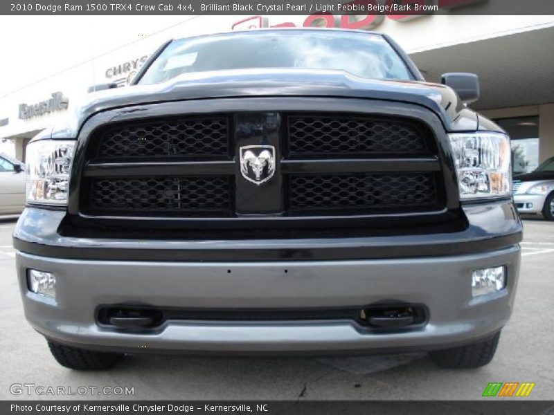 Brilliant Black Crystal Pearl / Light Pebble Beige/Bark Brown 2010 Dodge Ram 1500 TRX4 Crew Cab 4x4