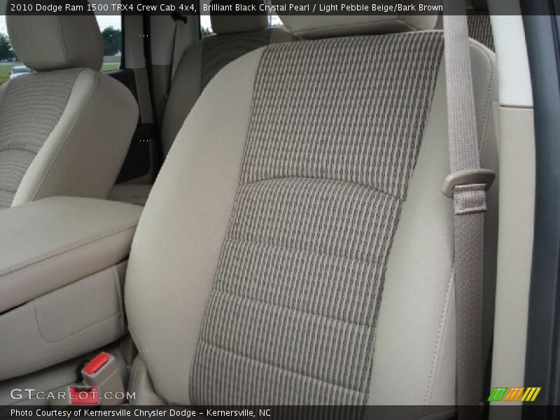 Brilliant Black Crystal Pearl / Light Pebble Beige/Bark Brown 2010 Dodge Ram 1500 TRX4 Crew Cab 4x4