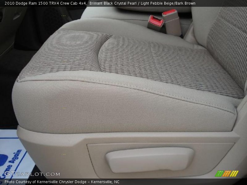 Brilliant Black Crystal Pearl / Light Pebble Beige/Bark Brown 2010 Dodge Ram 1500 TRX4 Crew Cab 4x4