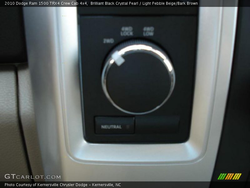 Brilliant Black Crystal Pearl / Light Pebble Beige/Bark Brown 2010 Dodge Ram 1500 TRX4 Crew Cab 4x4
