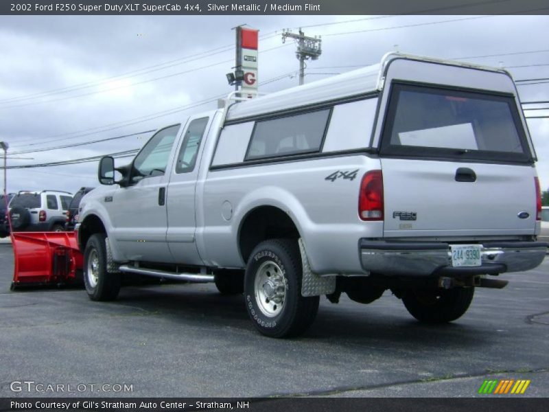 Silver Metallic / Medium Flint 2002 Ford F250 Super Duty XLT SuperCab 4x4