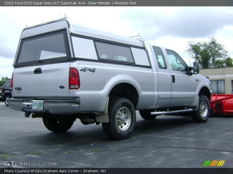 Silver Metallic / Medium Flint 2002 Ford F250 Super Duty XLT SuperCab 4x4
