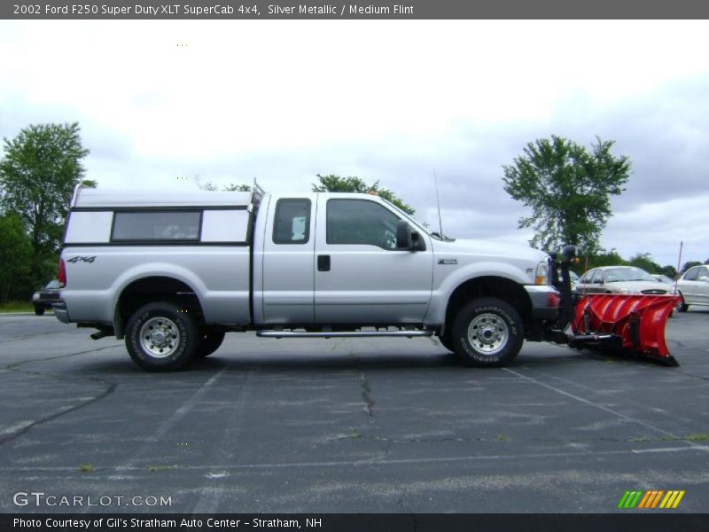 Silver Metallic / Medium Flint 2002 Ford F250 Super Duty XLT SuperCab 4x4