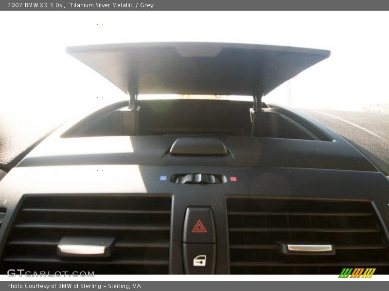 Titanium Silver Metallic / Grey 2007 BMW X3 3.0si