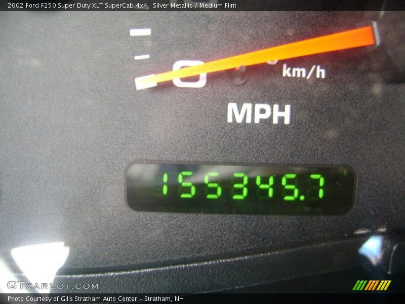 Silver Metallic / Medium Flint 2002 Ford F250 Super Duty XLT SuperCab 4x4