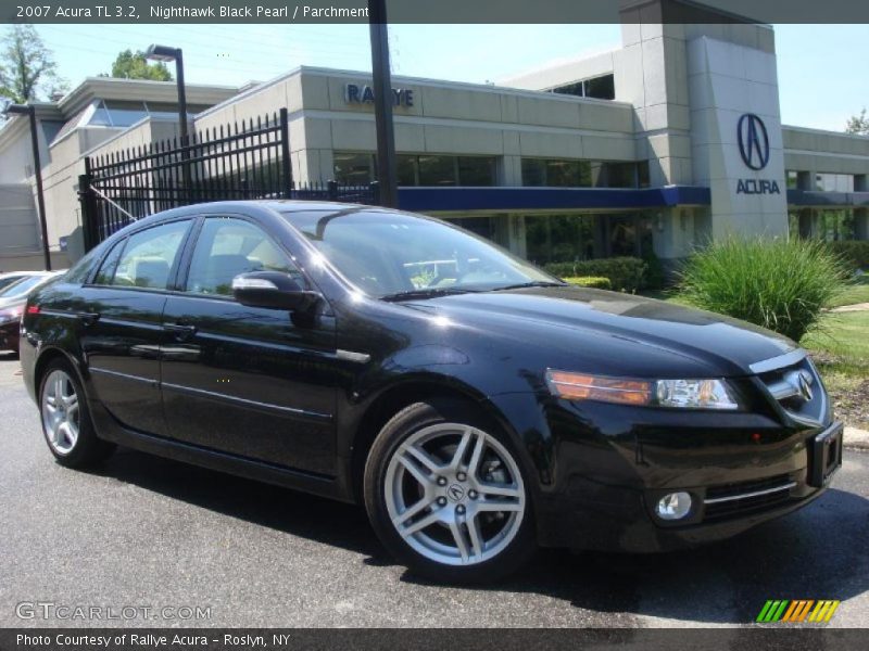 Nighthawk Black Pearl / Parchment 2007 Acura TL 3.2