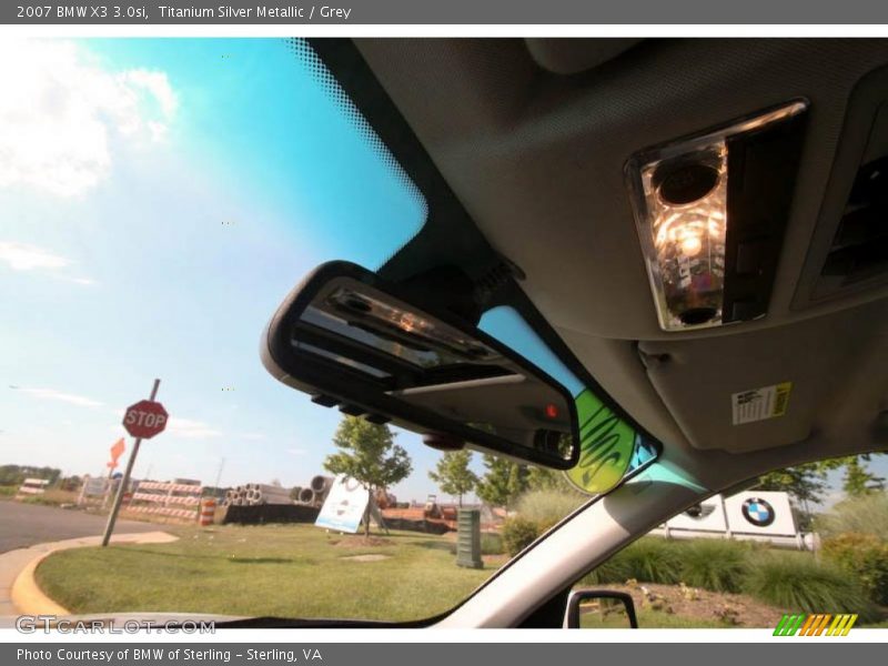 Titanium Silver Metallic / Grey 2007 BMW X3 3.0si