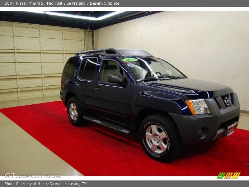 Midnight Blue Metallic / Desert/Graphite 2007 Nissan Xterra S