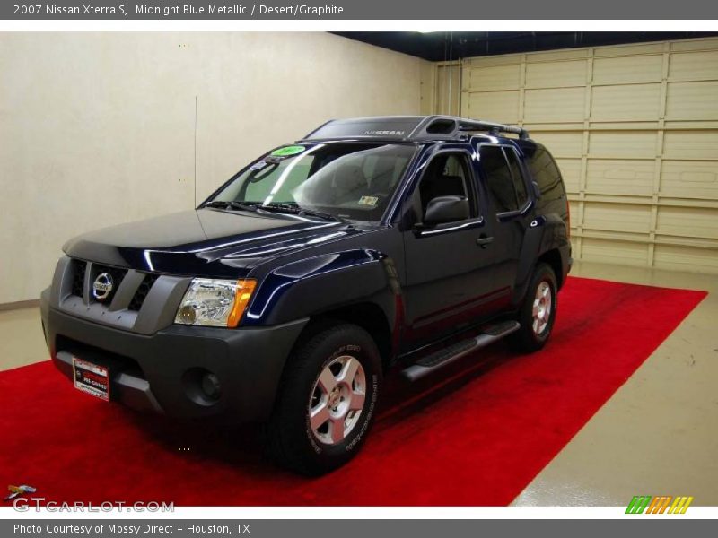 Midnight Blue Metallic / Desert/Graphite 2007 Nissan Xterra S