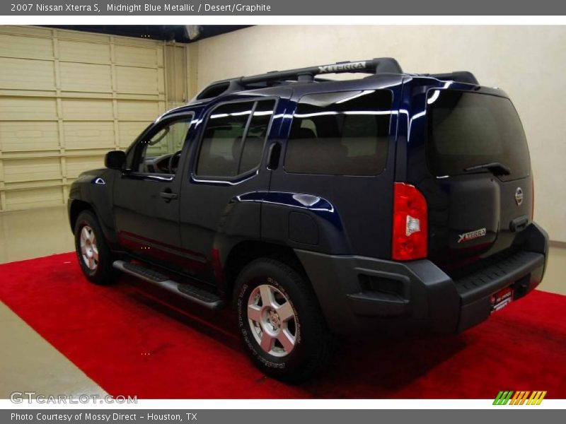 Midnight Blue Metallic / Desert/Graphite 2007 Nissan Xterra S