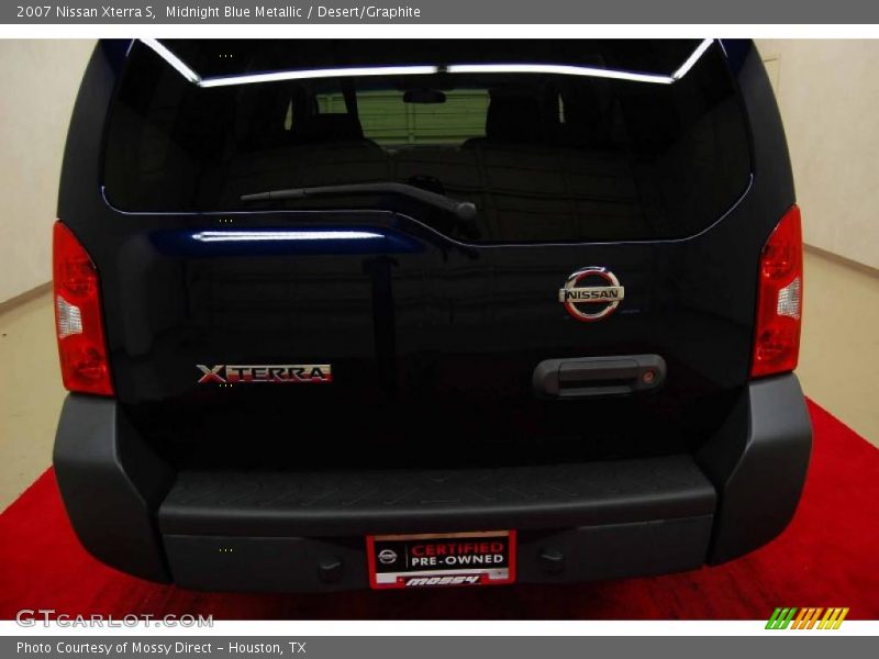 Midnight Blue Metallic / Desert/Graphite 2007 Nissan Xterra S