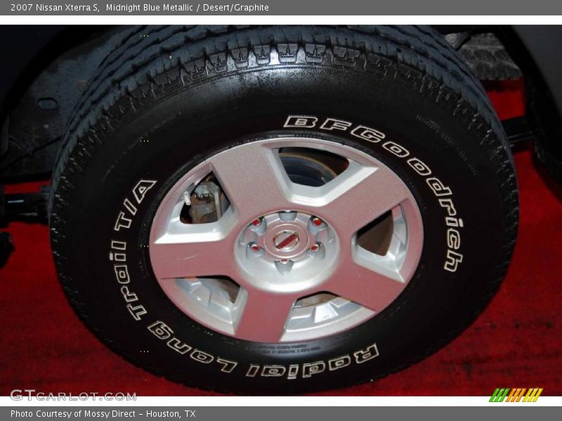 Midnight Blue Metallic / Desert/Graphite 2007 Nissan Xterra S
