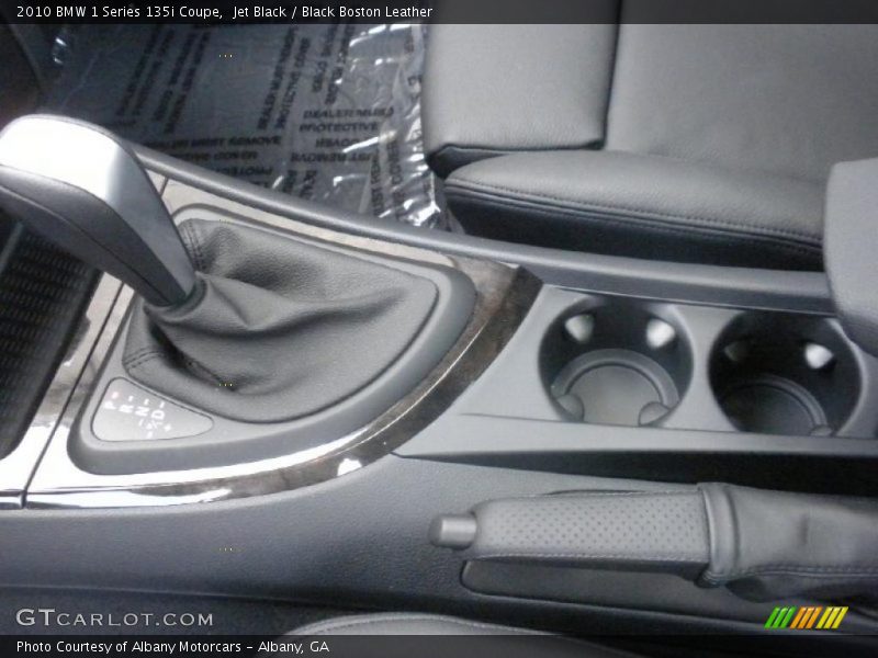 Jet Black / Black Boston Leather 2010 BMW 1 Series 135i Coupe