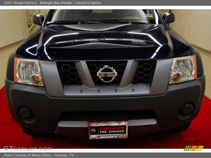 Midnight Blue Metallic / Desert/Graphite 2007 Nissan Xterra S