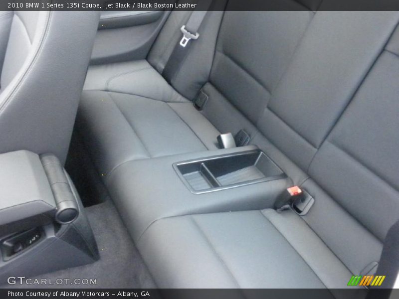 Jet Black / Black Boston Leather 2010 BMW 1 Series 135i Coupe