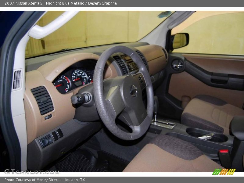 Midnight Blue Metallic / Desert/Graphite 2007 Nissan Xterra S