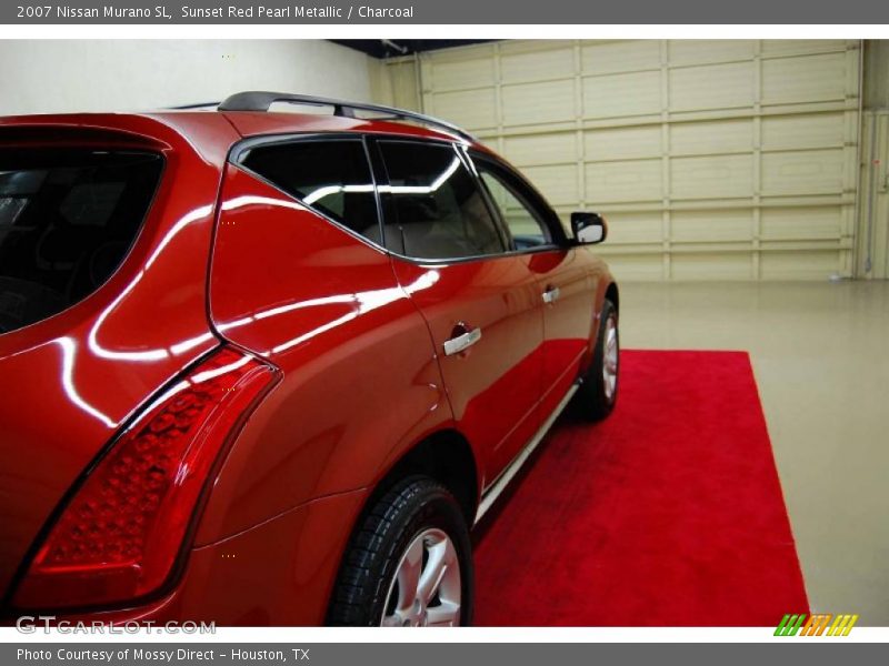 Sunset Red Pearl Metallic / Charcoal 2007 Nissan Murano SL