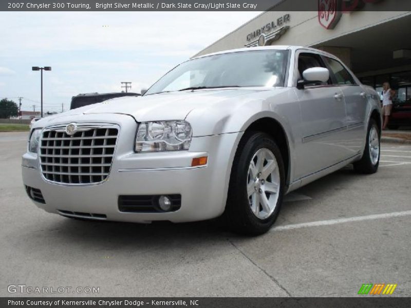 Bright Silver Metallic / Dark Slate Gray/Light Slate Gray 2007 Chrysler 300 Touring