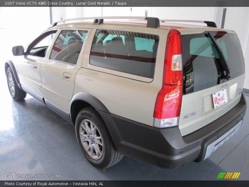 Lunar Gold Metallic / Taupe 2007 Volvo XC70 AWD Cross Country