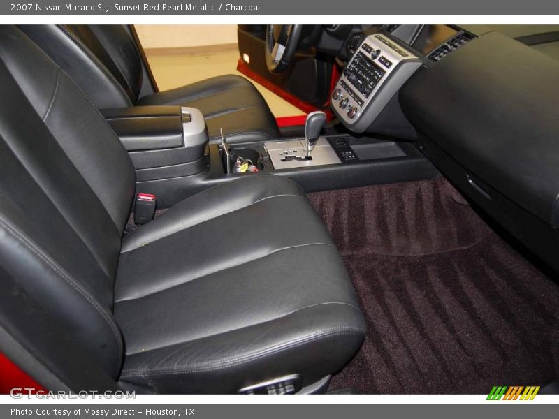 Sunset Red Pearl Metallic / Charcoal 2007 Nissan Murano SL