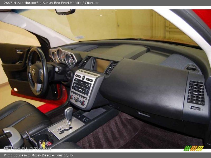 Sunset Red Pearl Metallic / Charcoal 2007 Nissan Murano SL