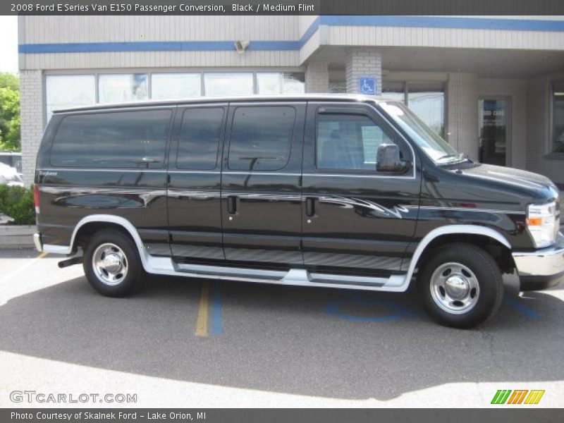 Black / Medium Flint 2008 Ford E Series Van E150 Passenger Conversion