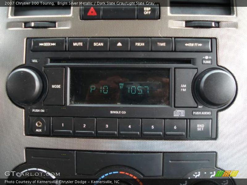 Bright Silver Metallic / Dark Slate Gray/Light Slate Gray 2007 Chrysler 300 Touring