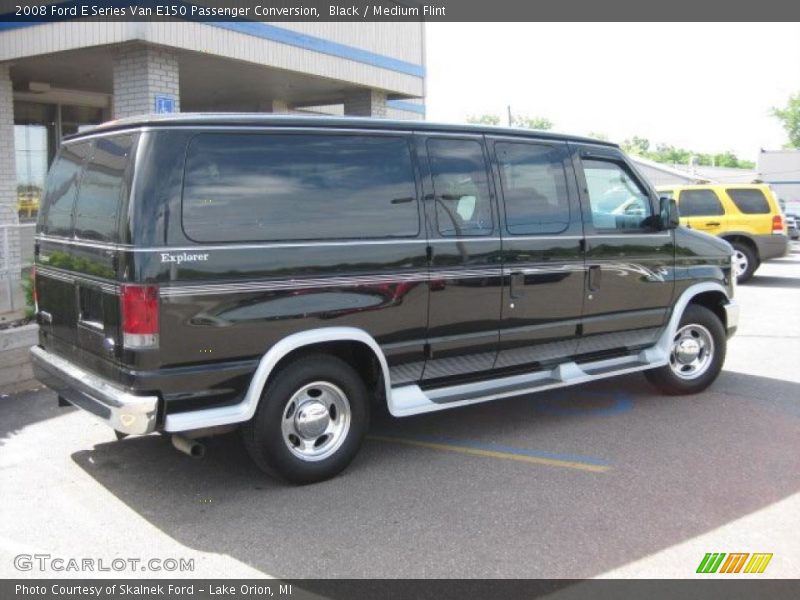 Black / Medium Flint 2008 Ford E Series Van E150 Passenger Conversion