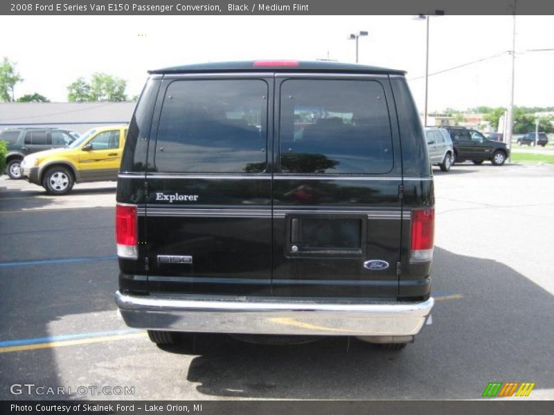 Black / Medium Flint 2008 Ford E Series Van E150 Passenger Conversion