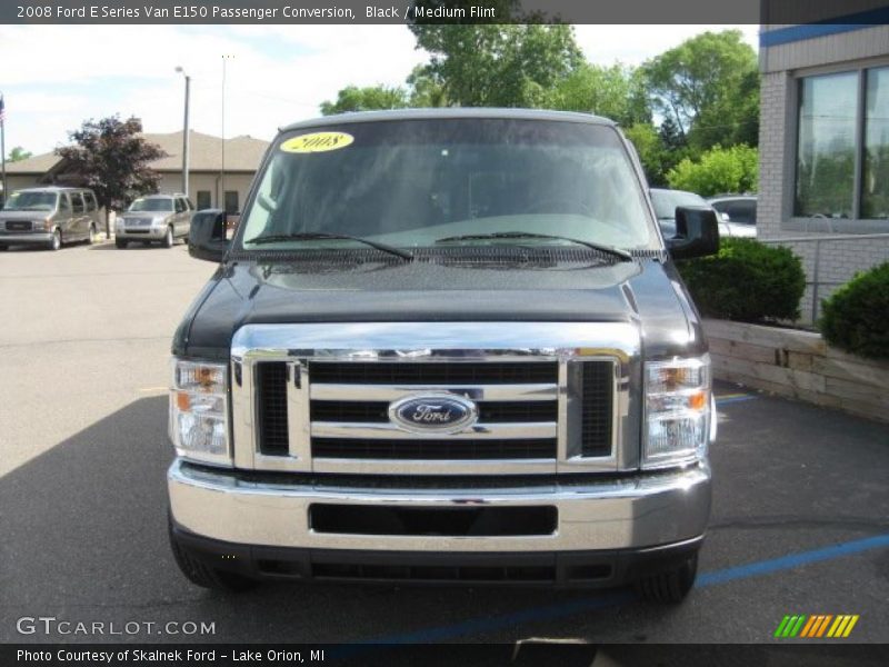 Black / Medium Flint 2008 Ford E Series Van E150 Passenger Conversion