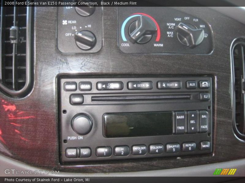 Black / Medium Flint 2008 Ford E Series Van E150 Passenger Conversion