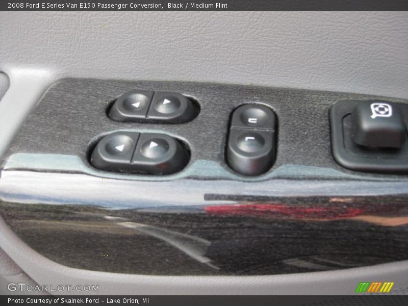 Black / Medium Flint 2008 Ford E Series Van E150 Passenger Conversion