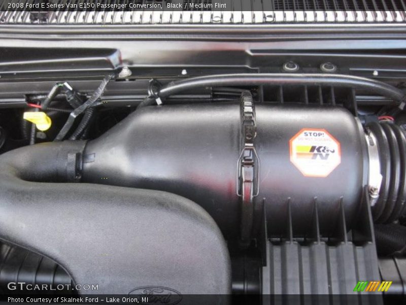 Black / Medium Flint 2008 Ford E Series Van E150 Passenger Conversion