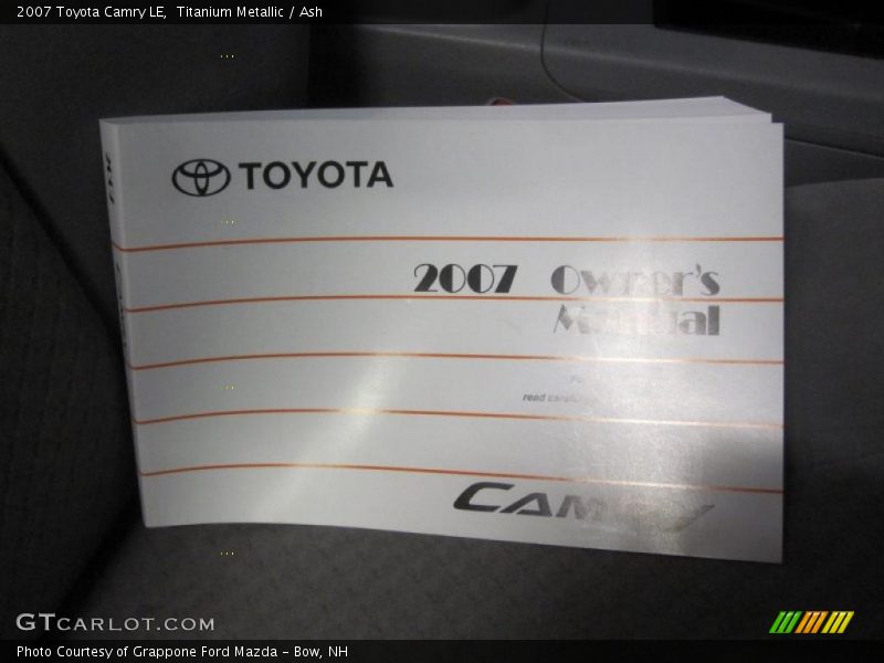 Titanium Metallic / Ash 2007 Toyota Camry LE
