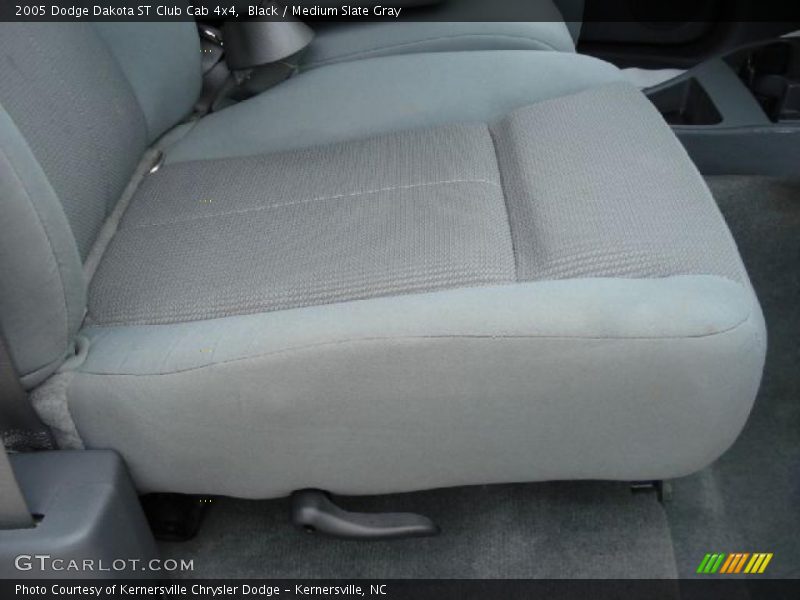 Black / Medium Slate Gray 2005 Dodge Dakota ST Club Cab 4x4