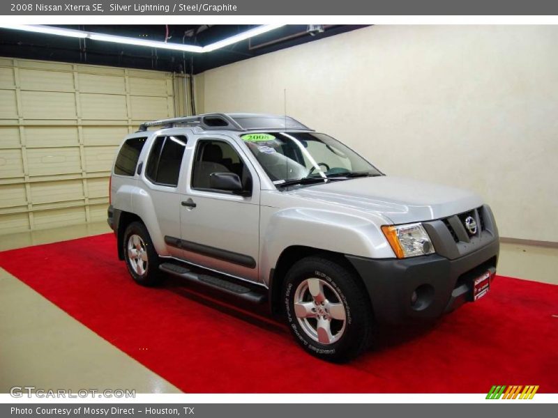 Silver Lightning / Steel/Graphite 2008 Nissan Xterra SE
