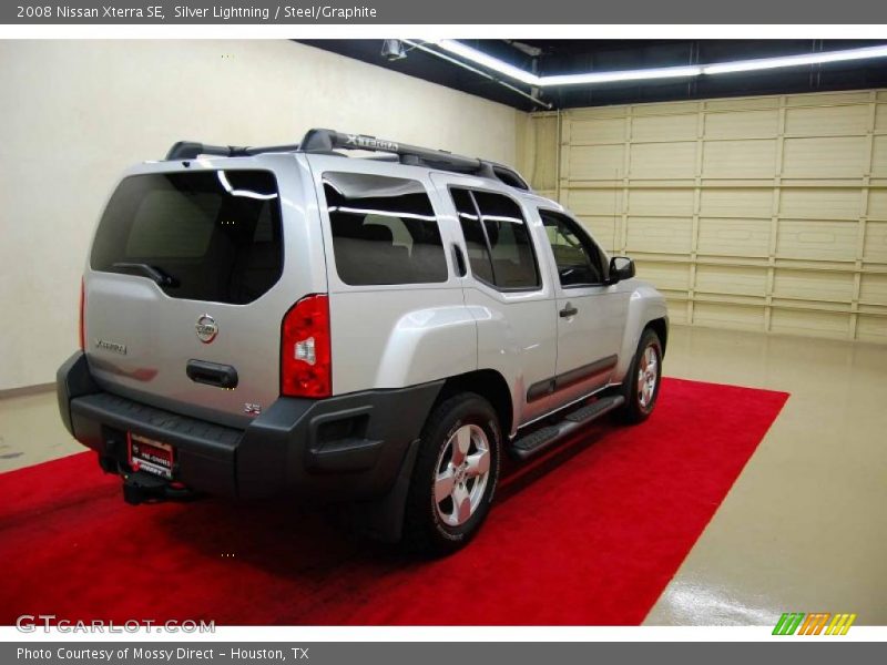 Silver Lightning / Steel/Graphite 2008 Nissan Xterra SE