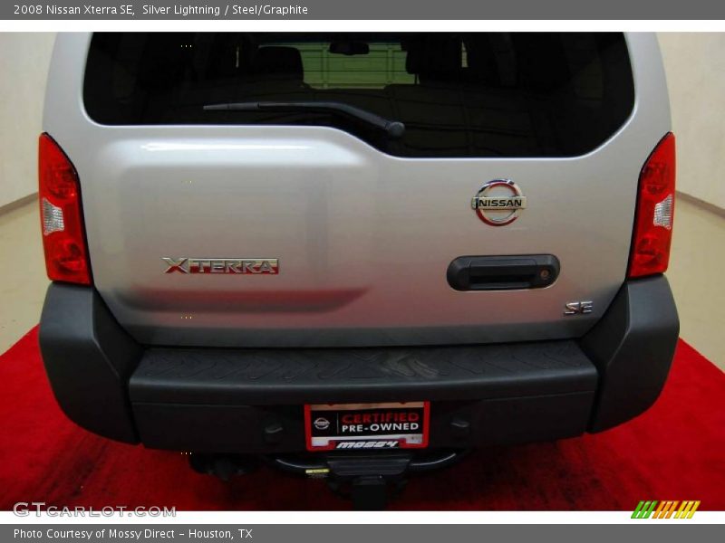 Silver Lightning / Steel/Graphite 2008 Nissan Xterra SE