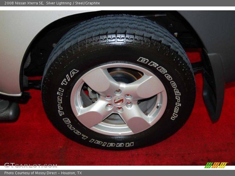 Silver Lightning / Steel/Graphite 2008 Nissan Xterra SE