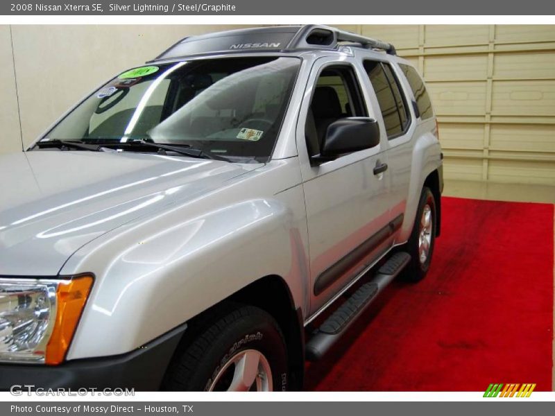 Silver Lightning / Steel/Graphite 2008 Nissan Xterra SE