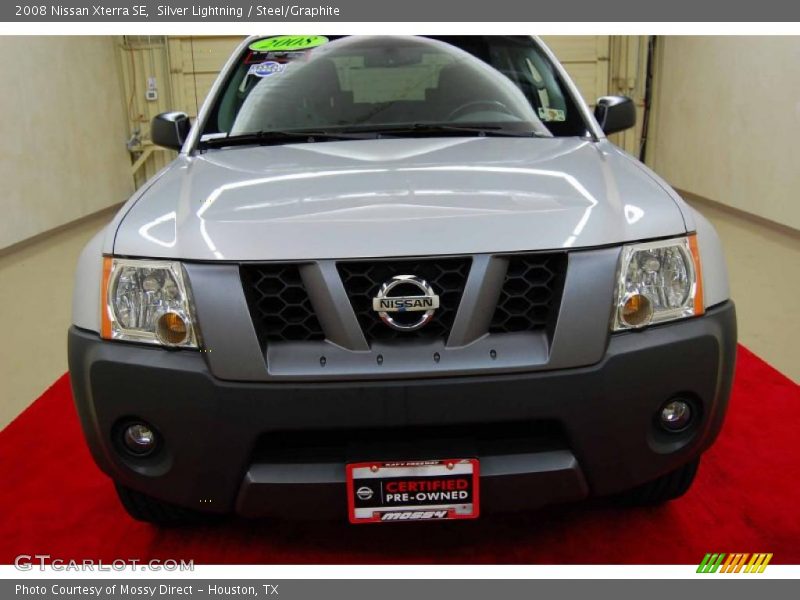 Silver Lightning / Steel/Graphite 2008 Nissan Xterra SE